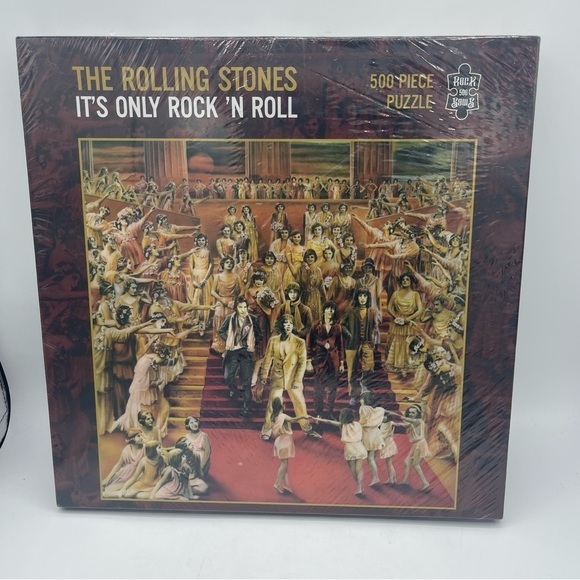 Rolling Stones It's Only Rock 'N Roll 500 Piece Jigsaw Puzzle New Sealed - Picture 1 of 4